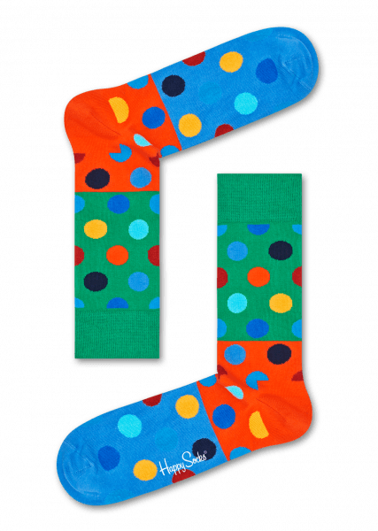 Big Dot Block Sock